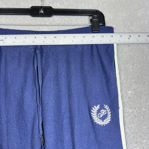 PINK Victoria’s Secret Outfit Set Sweatshirt/ Pants L/ XL Reverse Fleece Cropped - Picture 10 of 15